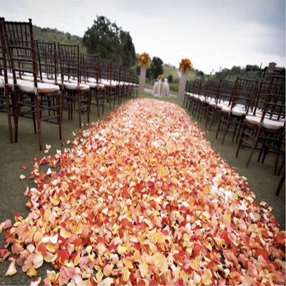1000pcs / Pack Artificial Wedding Rose Petals Flowers Wedding Decorations, Red, Wine Red, Magenta, Purple Red, Light Pink, Cream White, White, Dark Purple, Light Purple, Wine Red + Dark, Violet, Yellow, Sunset Red, Dark Blue, Light Blue, Lake Blue�����...