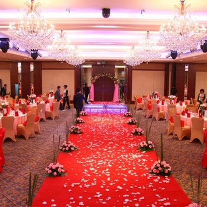 1000pcs / Pack Artificial Wedding Rose Petals Flowers Wedding Decorations, Red, Wine Red, Magenta, Purple Red, Light Pink, Cream White, White, Dark Purple, Light Purple, Wine Red + Dark, Violet, Yellow, Sunset Red, Dark Blue, Light Blue, Lake Blue�����...