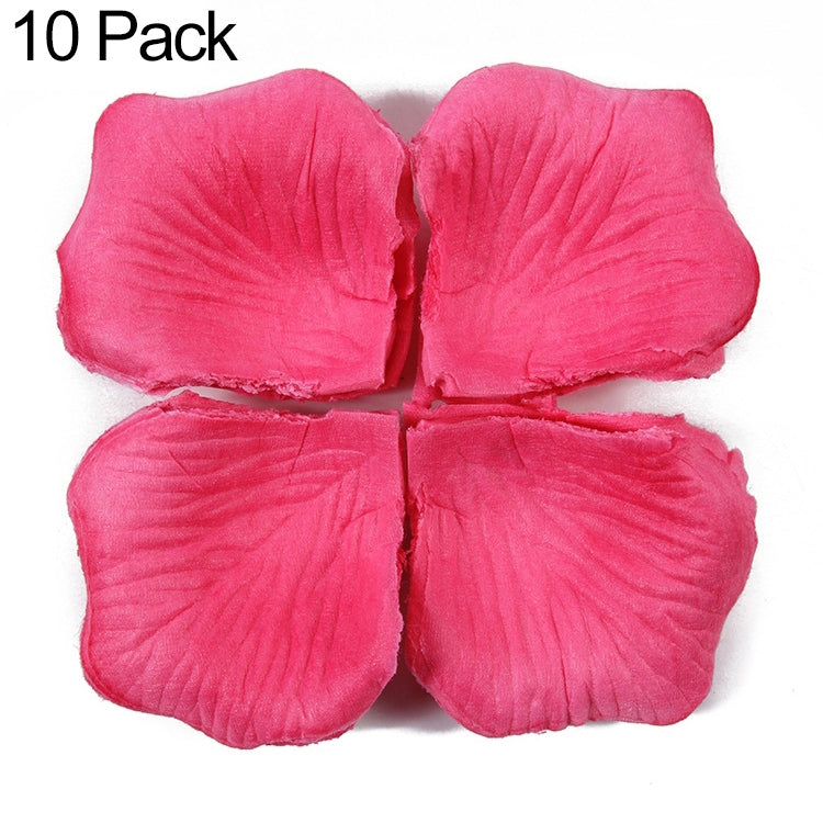 1000pcs / Pack Artificial Wedding Rose Petals Flowers Wedding Decorations, Red, Wine Red, Magenta, Purple Red, Light Pink, Cream White, White, Dark Purple, Light Purple, Wine Red + Dark, Violet, Yellow, Sunset Red, Dark Blue, Light Blue, Lake Blue�����...