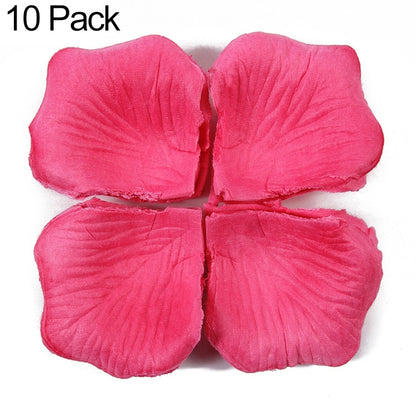 1000pcs / Pack Artificial Wedding Rose Petals Flowers Wedding Decorations, Red, Wine Red, Magenta, Purple Red, Light Pink, Cream White, White, Dark Purple, Light Purple, Wine Red + Dark, Violet, Yellow, Sunset Red, Dark Blue, Light Blue, Lake Blue�����...