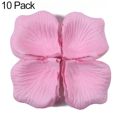 1000pcs / Pack Artificial Wedding Rose Petals Flowers Wedding Decorations, Red, Wine Red, Magenta, Purple Red, Light Pink, Cream White, White, Dark Purple, Light Purple, Wine Red + Dark, Violet, Yellow, Sunset Red, Dark Blue, Light Blue, Lake Blue�����...