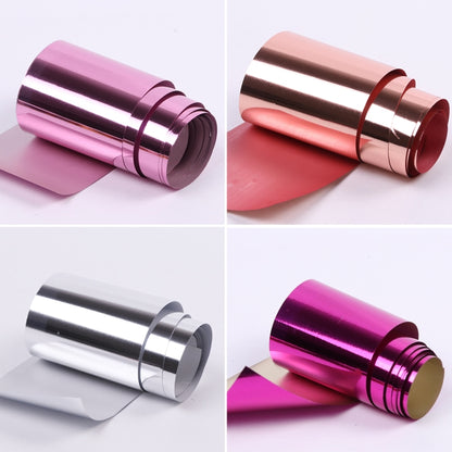 3 PCS Gold Sliver Slider Foil For Nail Holographic Transfer Wrap Sticker Adhesive Starry Manicure Decor Set, 3 PCS Gold Silver