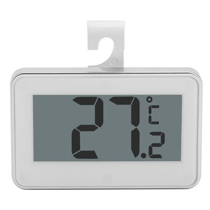 Large LCD Refrigerator Thermometer with Adjustable Stand  Magnet Digital Thermometer, Thermometer White