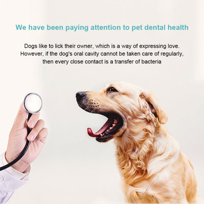 Pet Electric Toothbrush Tooth Polisher Oral Cleaning Plaque Removal Tool