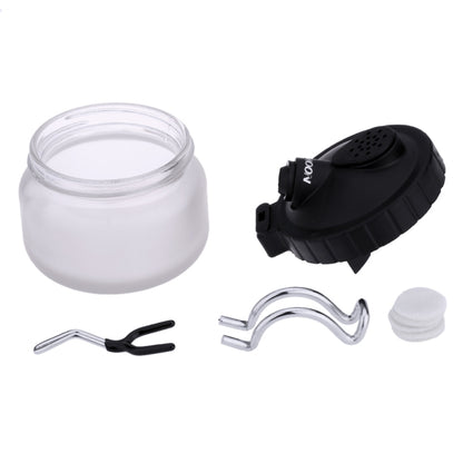 Multi-function Airbrush Cleaning Pot Model Air Pump Spray Paint Coloring Tool Waste Collection Bottle Pen Holder, 304ml Air Pump Spray Paint Bottle