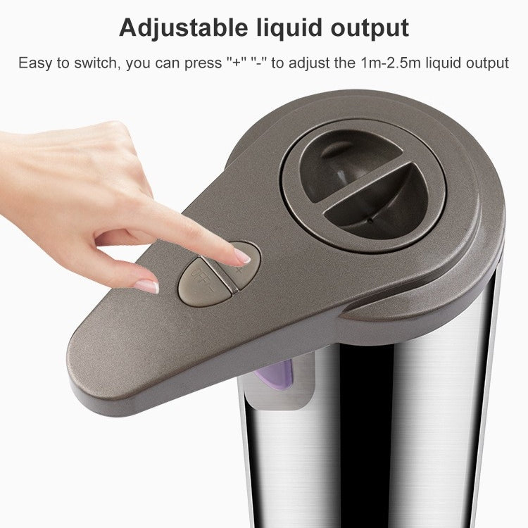250ML Stainless Steel Automatic Soap Dispenser Infrared Sensor Soap Dispenser, 250ML