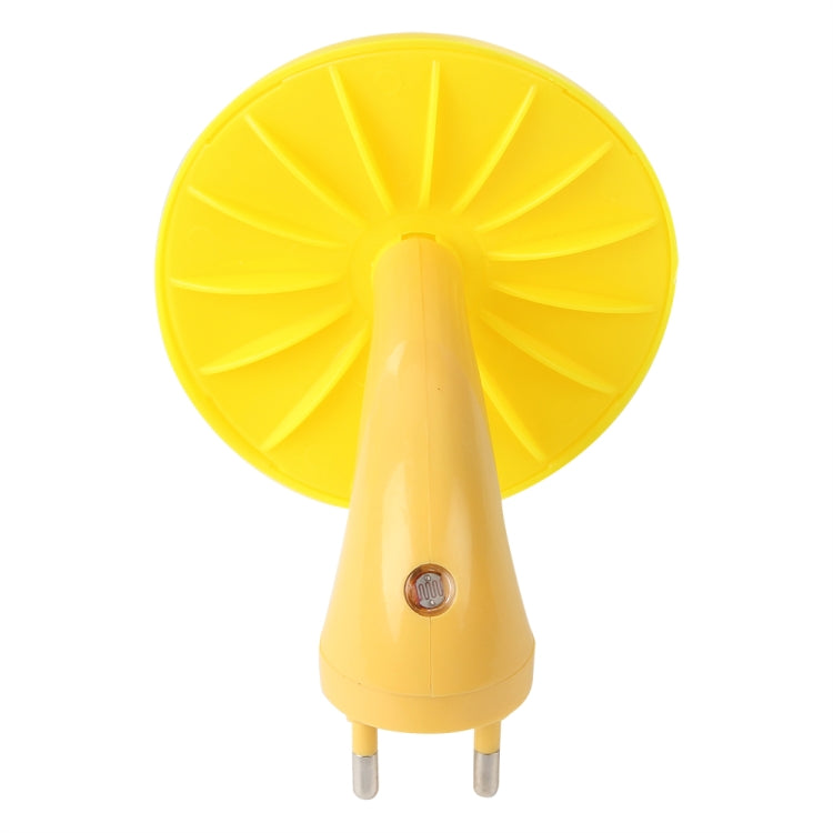 Mushroom Wall Socket Lamp Light-controlled Sensor Night Light Bedroom Home Decoration, US Plug