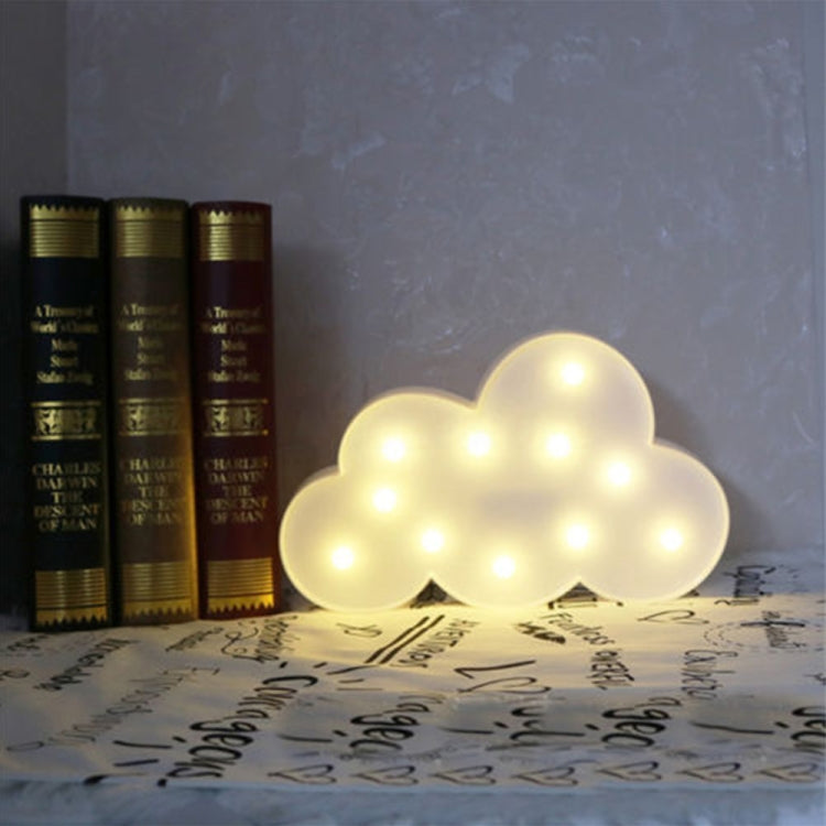 مصباح طاولة بجانب السرير LED على شكل سحابة بتصميم مفتاح، مصباح ليلي دافئ لغرفة النوم وغرفة الدراسة، لون أبيض وأزرق