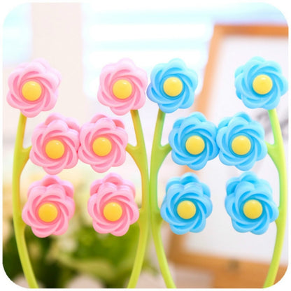 Manual Roller Face Massager Face Beauty Instrument Facial Double Chin Tool, Pink, Blue