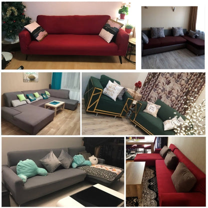 Sofa All-inclusive Universal Set Sofa Full Cover Add One Piece of  Pillow Case