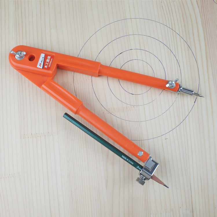Metal Multifunctional Stainless Steel Drawing Circle Wodworking Compass, S, L