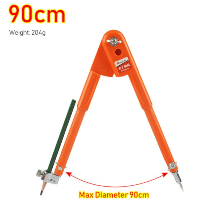 Metal Multifunctional Stainless Steel Drawing Circle Wodworking Compass, S, L