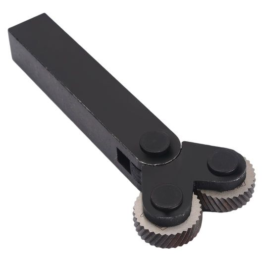 Hardened and Durable Steel Two-wheel Knurled Tool Kit, 0.8mm, 1.0mm, 1.2mm, 1.5mm, 1.6mm, 1.8mm, 2.0mm