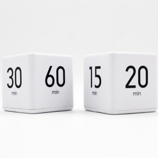 LED Magic Cube Time Manager Kitchen Timer, 15-20-30-60
