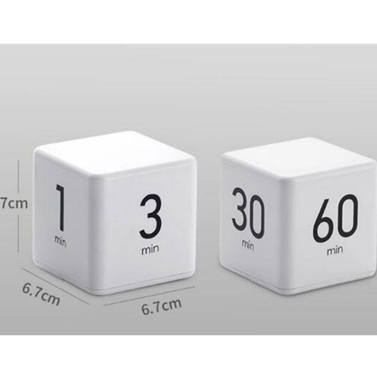 LED Magic Cube Time Manager Kitchen Timer, 15-20-30-60