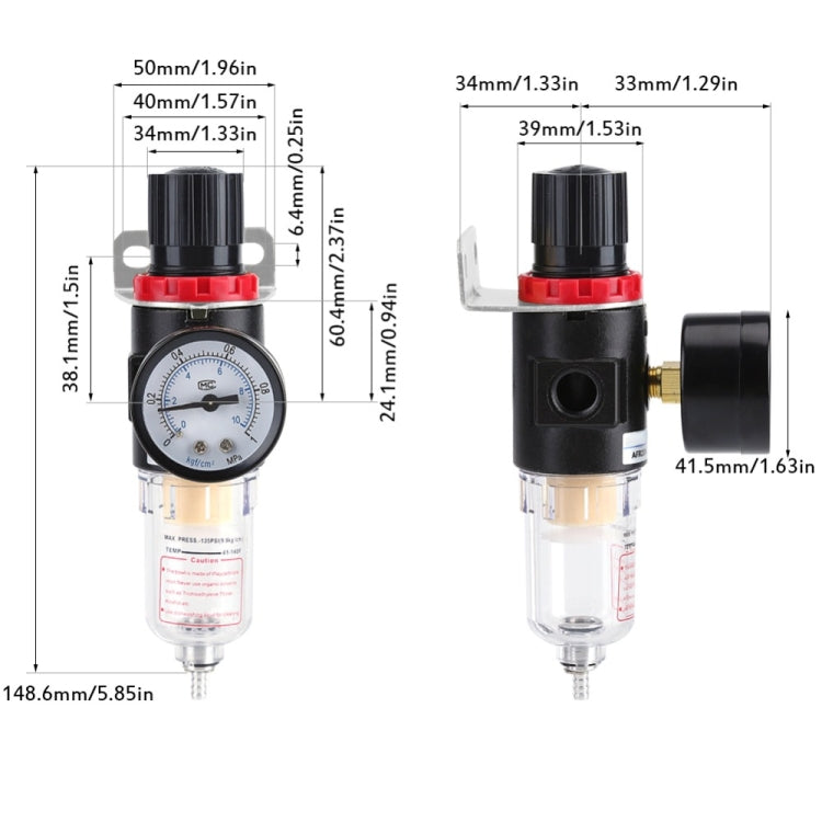 Air Compressor Water Pressure Moisture Separator, Moisture Separator