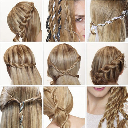 Profesional Fast Styling Smart Electric Braid Machine Twist Curling Iron