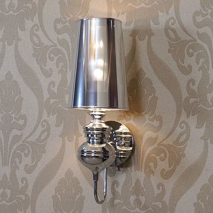 Simple Modern Study Living Room Bedroom Bedside Lamp Fashion Creative Corridor Aisle Foyer Wall Lamp, S, M, L