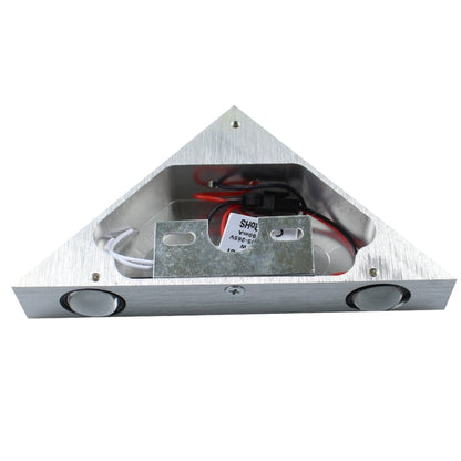 3W Aluminum Triangle Wall Lamp Home Lighting Indoor Outdoor Decoration Light, AC 85-265V, 3W
