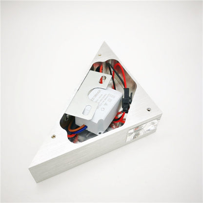 3W Aluminum Triangle Wall Lamp Home Lighting Indoor Outdoor Decoration Light, AC 85-265V, 3W
