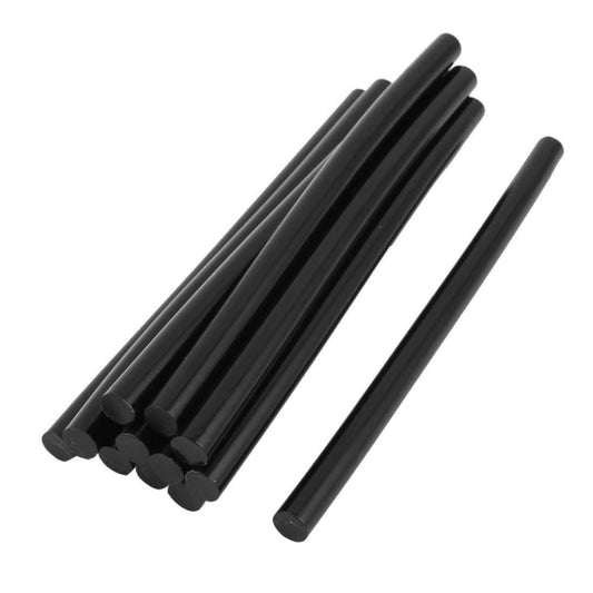 10 PCS 11mm Dia Soldering Iron Black Hot Melt Glue Sticks, Length:  270mm, Length: 270mm