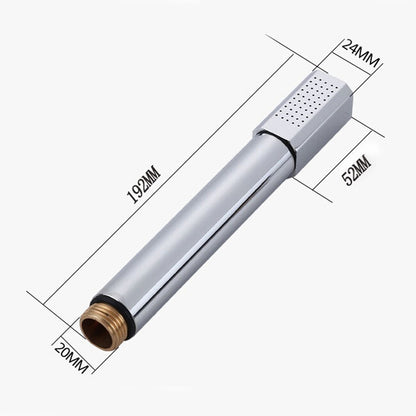 Bathroom Chrome Pure Copper Round Hand Chower, Round Hand Shower