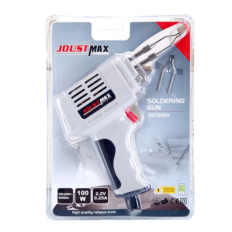 Electric Soldering Iron Set Fast Welding Gun Set 100W Soldering Gun, EU