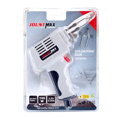 Electric Soldering Iron Set Fast Welding Gun Set 100W Soldering Gun, EU