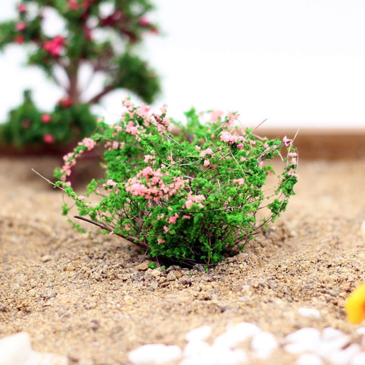 Artificial Handmade Model Material Sand Table Building Bush Flower Finished Flower