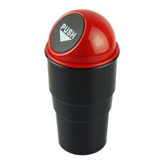 Universal Car Trash Bin Car Garbage Can Rubbish Dust Case Holder Bin Automobile Storage Bucket, Red, Yellow, Dark Gray, Blue, Black