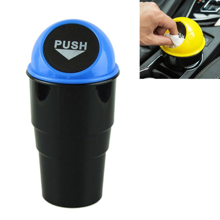Universal Car Trash Bin Car Garbage Can Rubbish Dust Case Holder Bin Automobile Storage Bucket, Red, Yellow, Dark Gray, Blue, Black