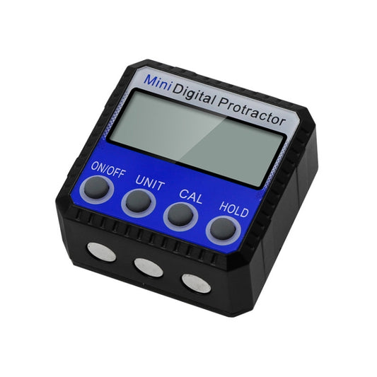 Mini Multi-angle Flip Strong Magnetic Adsorption Angle Ruler Digital Display Inclinometer, Adsorption Angle Ruler