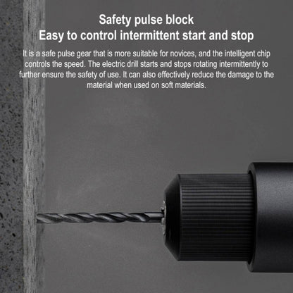 Original Xiaomi Mijia Household Brushless Smart Screen Display Electric Drill, US Plug, Brushless Electric Drill