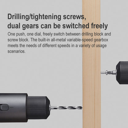 Original Xiaomi Mijia Household Brushless Smart Screen Display Electric Drill, US Plug, Brushless Electric Drill