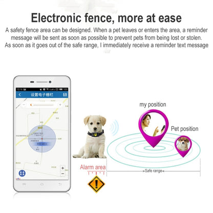 جهاز Z8-A Mini Pet Smart Wear GPS لتتبع الحيوانات الأليفة