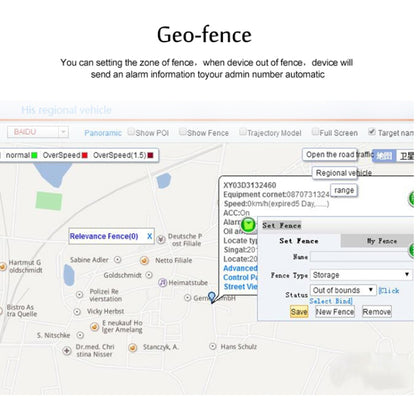 TK108 2G 4PIN Realtime Car Truck Vehicle Tracking GSM GPRS GPS Tracker, Support AGPS with Relay and Battery, 4PIN