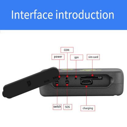 جهاز تتبع TK203 4G GPS / GPRS / GSM شخصي / بضائع / حيوان أليف / حقيبة طوق حيوان أليف في الوقت الفعلي، TK203