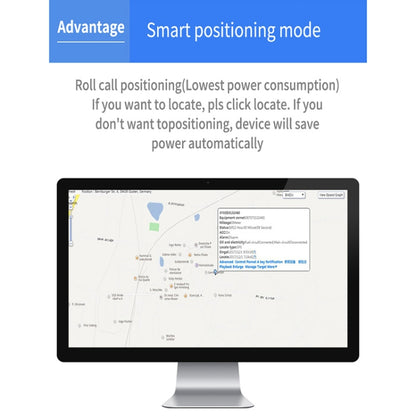 جهاز تتبع TK203 4G GPS / GPRS / GSM شخصي / بضائع / حيوان أليف / حقيبة طوق حيوان أليف في الوقت الفعلي، TK203