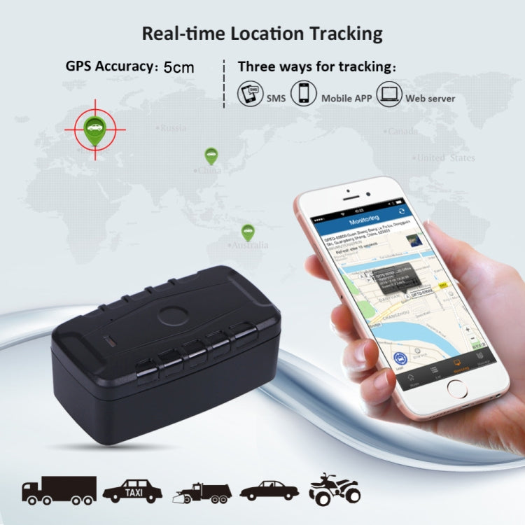 LK209B Tracking System GSM/GPRS GPS Tracker for Motorcycle Electric Bike Vehicle, LK209B 4G For Eurasia