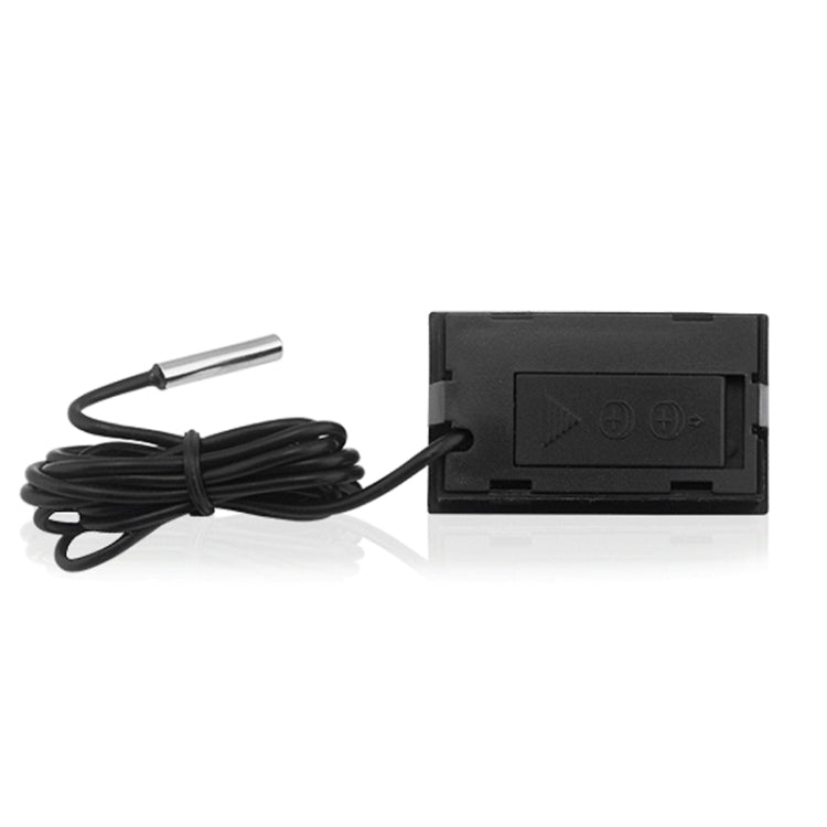 مقياس حرارة رقمي صغير الحجم للأماكن الداخلية بشاشة LCD (شاشة مئوية)، (شاشة مئوية) (أسود)، (شاشة مئوية) (أبيض)