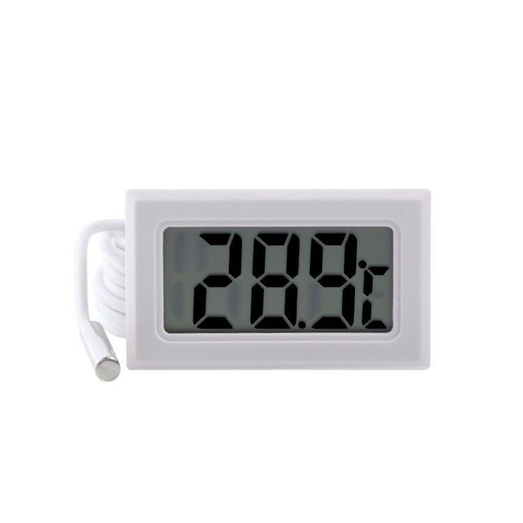 مقياس حرارة رقمي صغير الحجم للأماكن الداخلية بشاشة LCD (شاشة مئوية)، (شاشة مئوية) (أسود)، (شاشة مئوية) (أبيض)