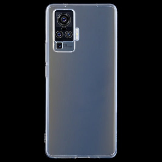 For Vivo X50 Pro 0.75mm Ultra-Thin Transparent TPU Protective Case, For Vivo X50 Pro