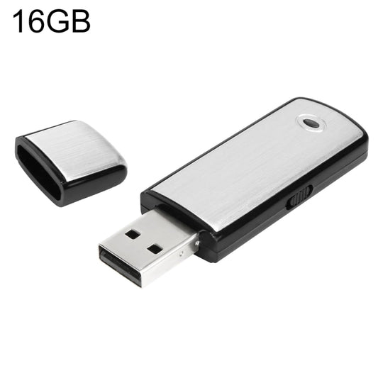 SK858 16GB Rechargeable Portable U-Disk Meeting Voice Recorder