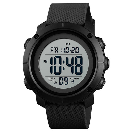 SKMEI 1426 Multifunctional Outdoor Fashion Noctilucent Waterproof White Machine Rubber Ring Digital Watch