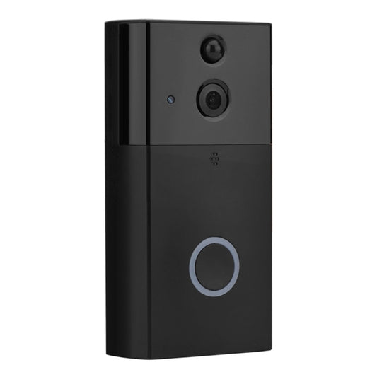 كاميرا مراقبة VESAFE HD 720P مع جرس باب ذكي مزود بفيديو وواي فاي، تدعم بطاقة TF والرؤية الليلية بالأشعة تحت الحمراء وتطبيق كشف الحركة لنظامي التشغيل iOS وAndroid، VS-A5 أسود، VS-A4 فضي
