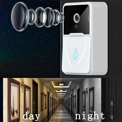 جرس باب ذكي DoorBell X3 VGA WiFi مزود بجرس، يدعم الرؤية الليلية، DoorBell X3