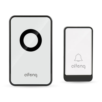 AITENG V018J جرس باب واي فاي لاسلكي بدون بطارية، قابس الاتحاد الأوروبي، WD0046A، WD0046B، WD0046C