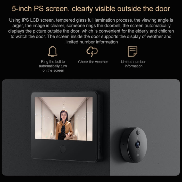 الأصلي Xiaomi Smart Cat Eye 1S، Smart Cat Eye 1S