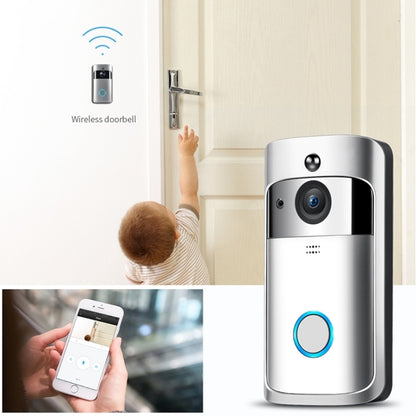 جرس باب ذكي M4 بدقة 720 بكسل، مزود بخاصية WiFi وفيديو منخفض الطاقة للغاية، مزود بثلاث فتحات للبطارية، ويدعم المراقبة عن بُعد عبر الهاتف المحمول والرؤية الليلية، وعدسة كاميرا بزاوية واسعة 166 درجة