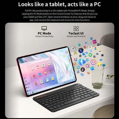 كمبيوتر لوحي Teclast T60AI واي فاي، 6 جيجابايت + 128 جيجابايت، 12 بوصة، أندرويد 15 Allwinner A733 ثماني النواة مع وحدة معالجة عصبية، T60AI